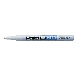 油性マーカー］ ホワイト 超極細 X100W-F ぺんてる｜Pentel 通販 | ビックカメラ.com