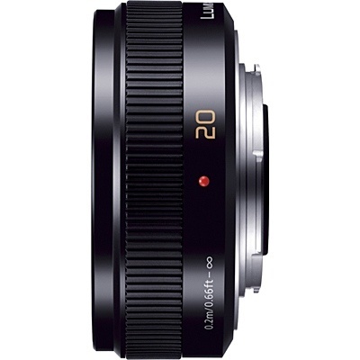 カメラレンズ LUMIX G 20mm/F1.7 II ASPH. LUMIX（ルミックス） ブラック H-H020A-K [マイクロフォーサーズ  /単焦点レンズ]