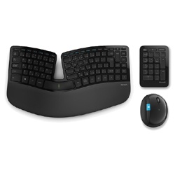 マイクロソフト　L5V-00022 ワイヤレスキーボード＆マウス＆テンキー