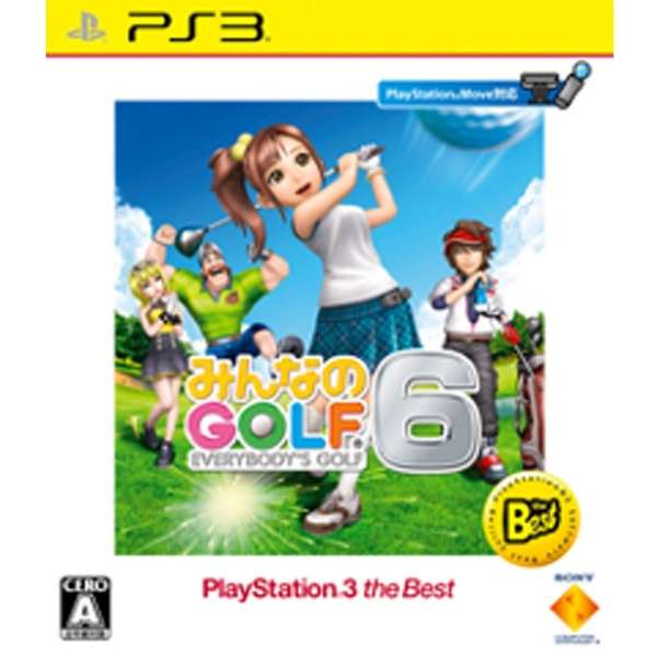 みんなのgolf 6 Playstation3 The Best Ps3ゲームソフト ソニーインタラクティブエンタテインメント Sony Interactive Entertainmen 通販 ビックカメラ Com