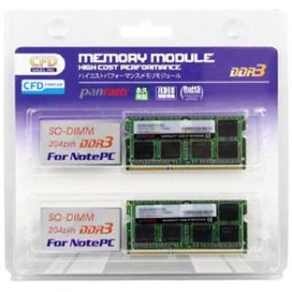DDR3 - 1600 204pin SO-DIMM (8GB 2g) W3N1600PS-8G(m[gp\Rp) [݃[]