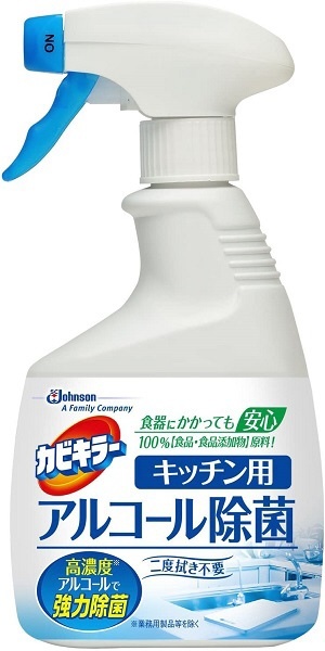 カビキラー アルコール除菌 400ml 〔キッチン用洗剤〕 ジョンソン｜Johnson 通販 | ビックカメラ.com