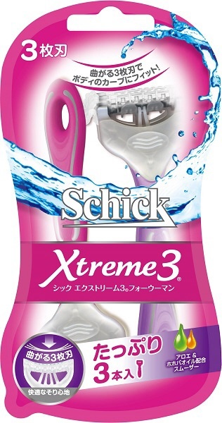 Schick(シック) エクストリーム3 フォーウーマン(2本入り)〔脱毛・除毛クリーム〕 シック｜Schick 通販 | ビックカメラ.com