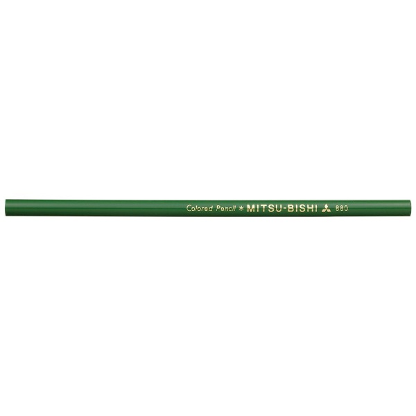 色鉛筆 880 単色 ぐんじょう色 K880.9 三菱鉛筆｜MITSUBISHI PENCIL