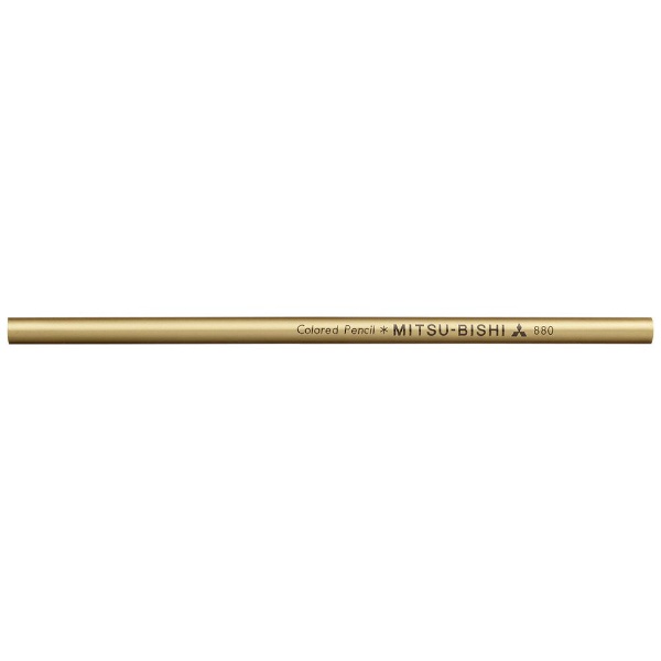 色鉛筆 880 単色 金色 K880.25 三菱鉛筆｜MITSUBISHI PENCIL 通販