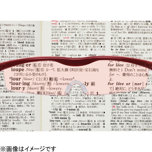Hazuki ハズキルーペ コンパクト (黒)ブルーライト対応カラーレンズ 1.32倍