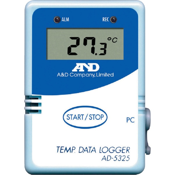 温度データーロガー 8000メモリー AD5325 A&D｜エー・アンド・デイ