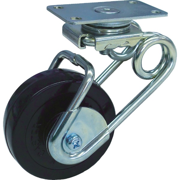 ヨドノ　鋳物重荷重用ウレタン車輪自在車付き　ＵＨＢーｇ１５０Ｘ６５ UHB-G150X65 - 5