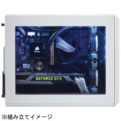 Micro ATX／Mini ITX対応キューブPCケース Air 240 （電源なし・ホワイト） CC-9011069-WW  CORSAIR｜コルセア 通販 | ビックカメラ.com