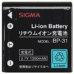 Li-ionバッテリー BP-31 シグマ｜SIGMA 通販 | ビックカメラ.com