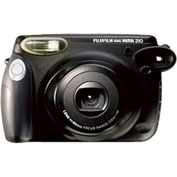 インスタントカメラ instax 210 「ワイド」 ブラック 富士フイルム