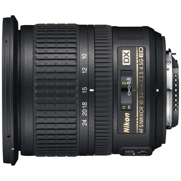 カメラレンズ AF-S DX NIKKOR 10-24mm f/3.5-4.5G ED APS-C用 NIKKOR（ニッコール） ブラック [ニコンF  /ズームレンズ]