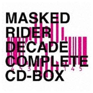 MASKED RIDER DECADE COMPLETE CD-BOX DVDt yCDz