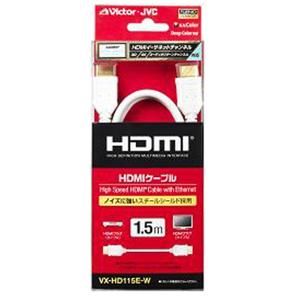 HDMIP[u zCg VX-HD115E-W [1.5m /HDMIHDMI /X^_[h^Cv /C[TlbgΉ]