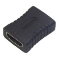 HDMI中継プラグ ブラック AD-HD003 [HDMI⇔HDMI]