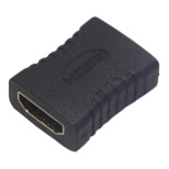 HDMI中継プラグ ブラック AD-HD003 [HDMI⇔HDMI]