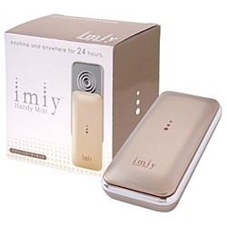 imiy ハンディミスト 愉しく 携帯用ミスト美顔器