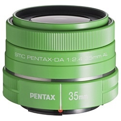 カメラレンズ smc PENTAX-DA 35mmF2.4AL APS-C用 オーダーカラー・グリーン [ペンタックスK /単焦点レンズ]