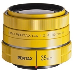 カメラレンズ smc PENTAX-DA 35mmF2.4AL APS-C用 オーダーカラー・イエロー [ペンタックスK /単焦点レンズ]