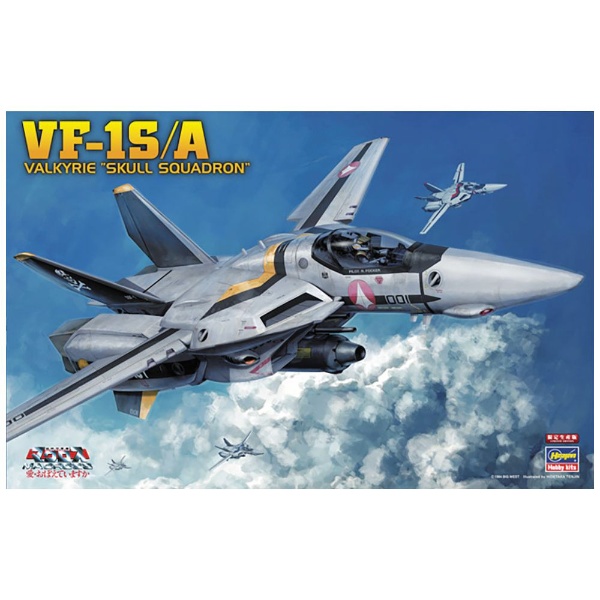 再販】1/48 マクロスシリーズ VF-1S/A バルキリー “スカル小隊” 長谷川 