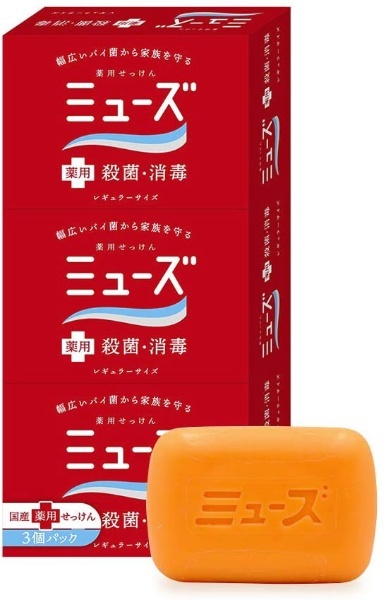 ミューズ 石鹸 95g×3個パック レキットベンキーザー・ジャパン｜Reckitt Benckiser 通販