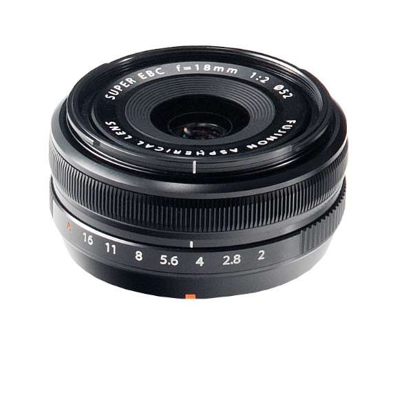 カメラレンズ XF18mmF2 R FUJINON（フジノン） ブラック [FUJIFILM X /単焦点レンズ] 富士フイルム
