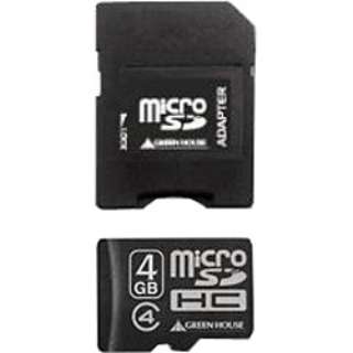 microSDHCJ[h GH-SDMRHC4G4 [Class4 /4GB] yïׁAOsǂɂԕiEsz