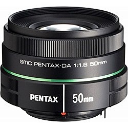 カメラレンズ smc PENTAX-DA 50mmF1.8 APS-C用 ブラック [ペンタックスK /単焦点レンズ]