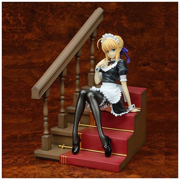 塗装済み完成品 1/7 Fate/stay night [Realta Nua] セイバー~妄想メイドVer.~ ピーエムオフィスエー｜P.M  OfficeA 通販 | ビックカメラ.com