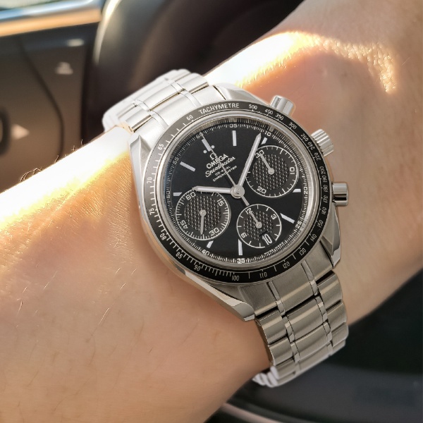 スピードマスターレーシング [Speedmaster Racing] 5年保証 ブラック 326.30.40.50.01.001 [並行輸入品]  OMEGA｜オメガ 通販 | ビックカメラ.com