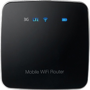 WEB限定】LTEモバイルWiFiルーター FS010W (ブラック) 富士ソフト