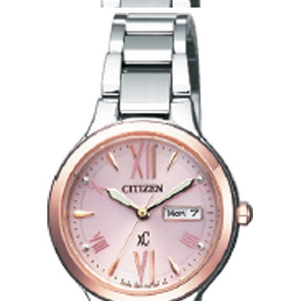 CITIZEN 腕時計 xC クロスシー EW3224-53W ソーラー腕時計