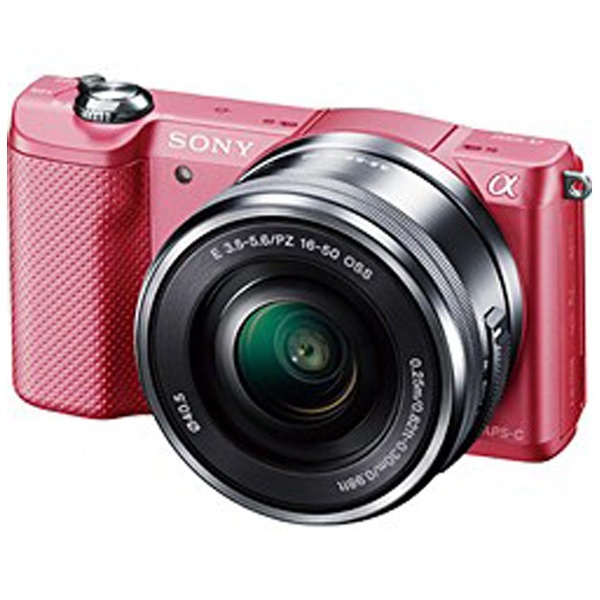 Sony α5000 ミラーレス一眼　ピンク