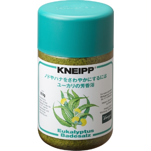 KNEIPP（クナイプ）バスソルト ユーカリの香り 850g〔入浴剤〕 クナイプジャパン｜Kneipp Japan 通販