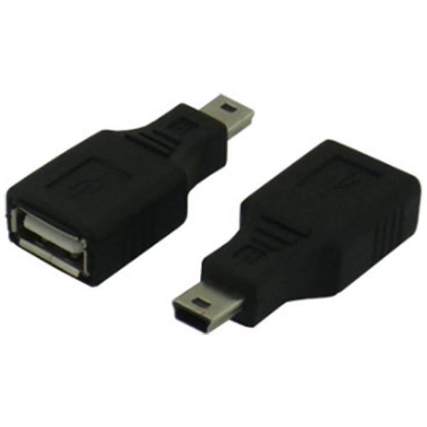 ビックカメラ.com - ［USB-A（メス） → mini USB（オス）］変換アダプタ　変換名人　USBAB-M5AN