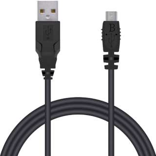 USB2.0电缆micro-B型for PlayStation4 1.5m黑色GM-U2CAMB15BK