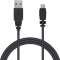 USB2.0电缆micro-B型for PlayStation4 1.5m黑色GM-U2CAMB15BK_1