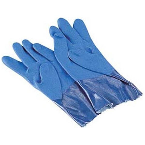 No.750ニトローブ ニトリルゴム手袋 Lサイズ ブルー NO750L ショーワ