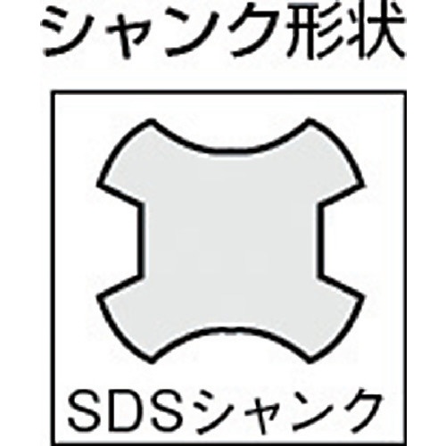 ESコアドリル 乾式ダイヤ38mm SDSシャンク ESD38SDS ユニカ｜unika