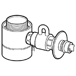 ビックカメラ.com - CB-STKA6 分岐水栓 [食器洗い乾燥機用]