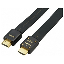ソニー SONY HDMIケーブル ブラック [1.5m HDMI⇔HDMI スリムタイプ 4K
