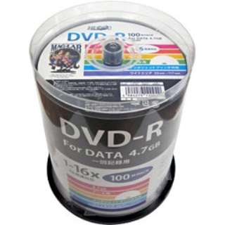 データ用DVD-R Hi-Disc HDDR47JNP100 [100枚 /4.7GB /インクジェットプリンター対応]