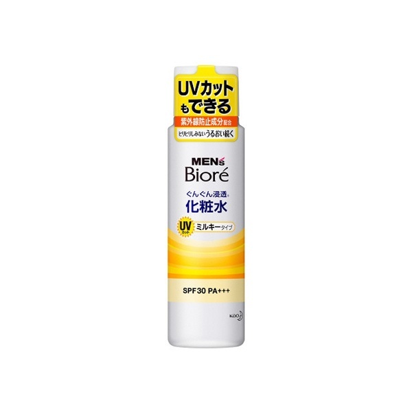 メンズビオレ】 浸透化粧水 UVミルキータイプ （180ml） 花王｜Kao 通販 | ビックカメラ.com