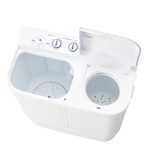 JW-W40E-W 2槽式洗濯機 Live Series ホワイト [洗濯4.0kg /乾燥機能無 /上開き]