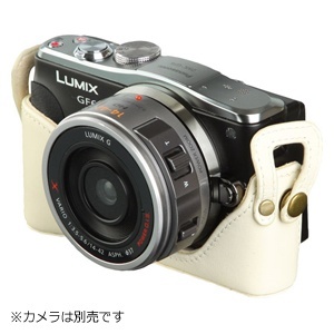 LUMIX GF専用ハクバ本革ボディーケースとカメラポーチ