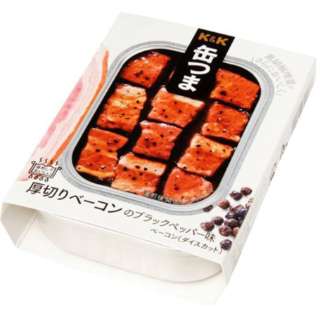 缶つま 厚切りベーコン ブラックペッパー味 105g【おつまみ・食品】