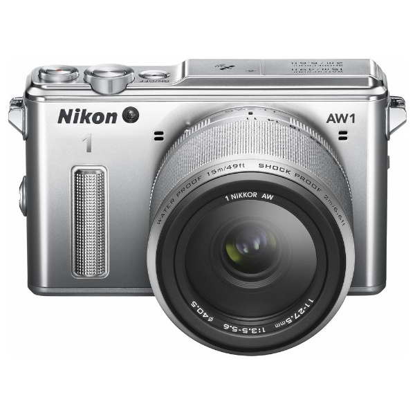 Nikon 1 AW1 ミラーレス一眼カメラ 防水ズームレンズキット シルバー