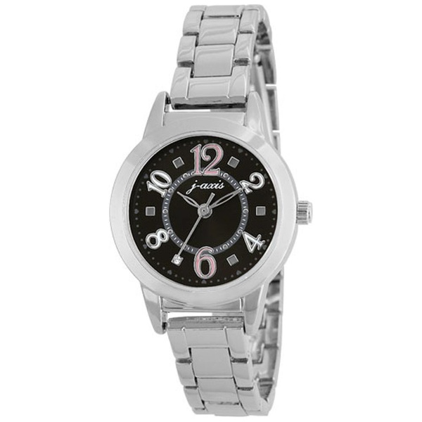 レディース腕時計 J-AXIS Bシリーズ BL1002-SBK ブラックｘシルバー