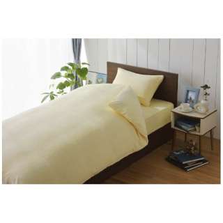 [枕套]棉梅椰/双重纱布(可两面用的类型)较大的尺寸(棉100%/50×100cm/象牙)