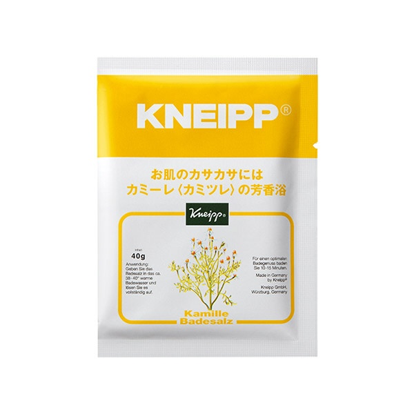 KNEIPP(クナイプ) バスソルト カミーレの香り 40g〔入浴剤〕